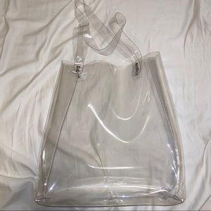 Clear Transparent Tote Bag